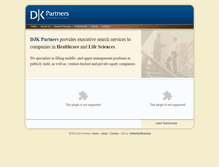 Tablet Screenshot of djkpartners.com